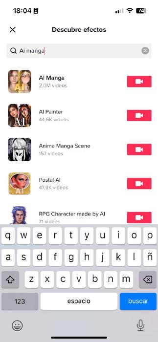 AI Manga tiktok