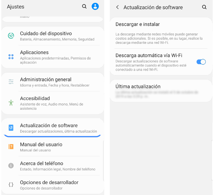actualizar Android