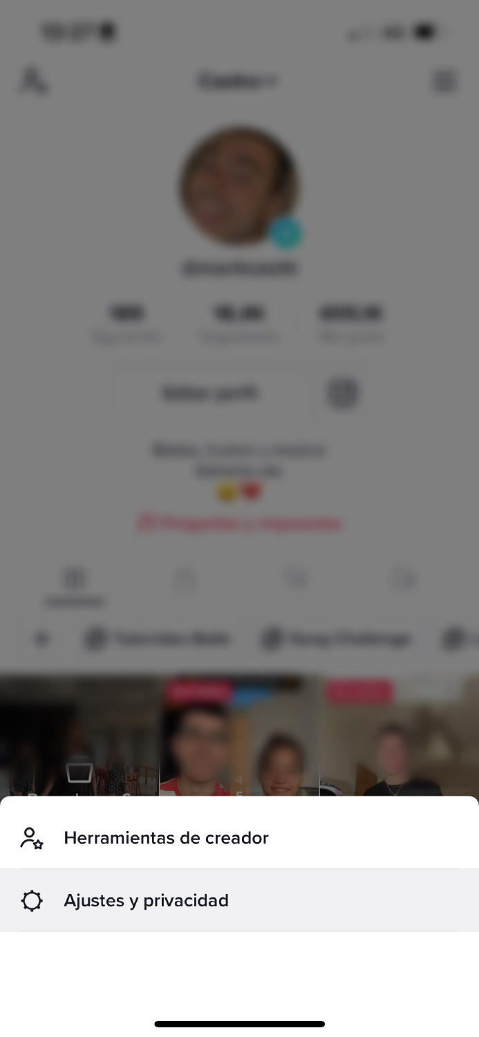 Ajustes y privacidad tiktok Ajustes y privacidad tiktok