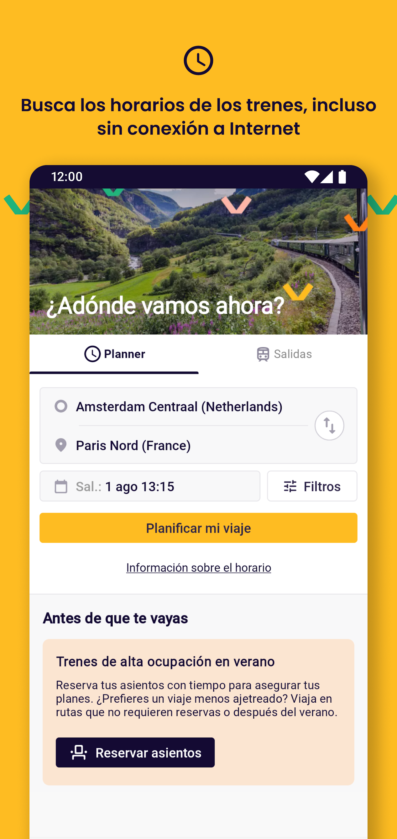 Eurail/Interrail Planner App
