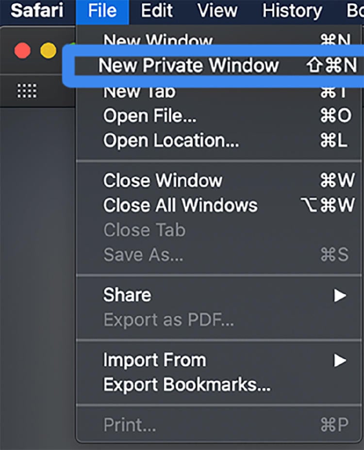 Cómo activar el modo incógnito en Google, Safari y Firefox | Bloygo