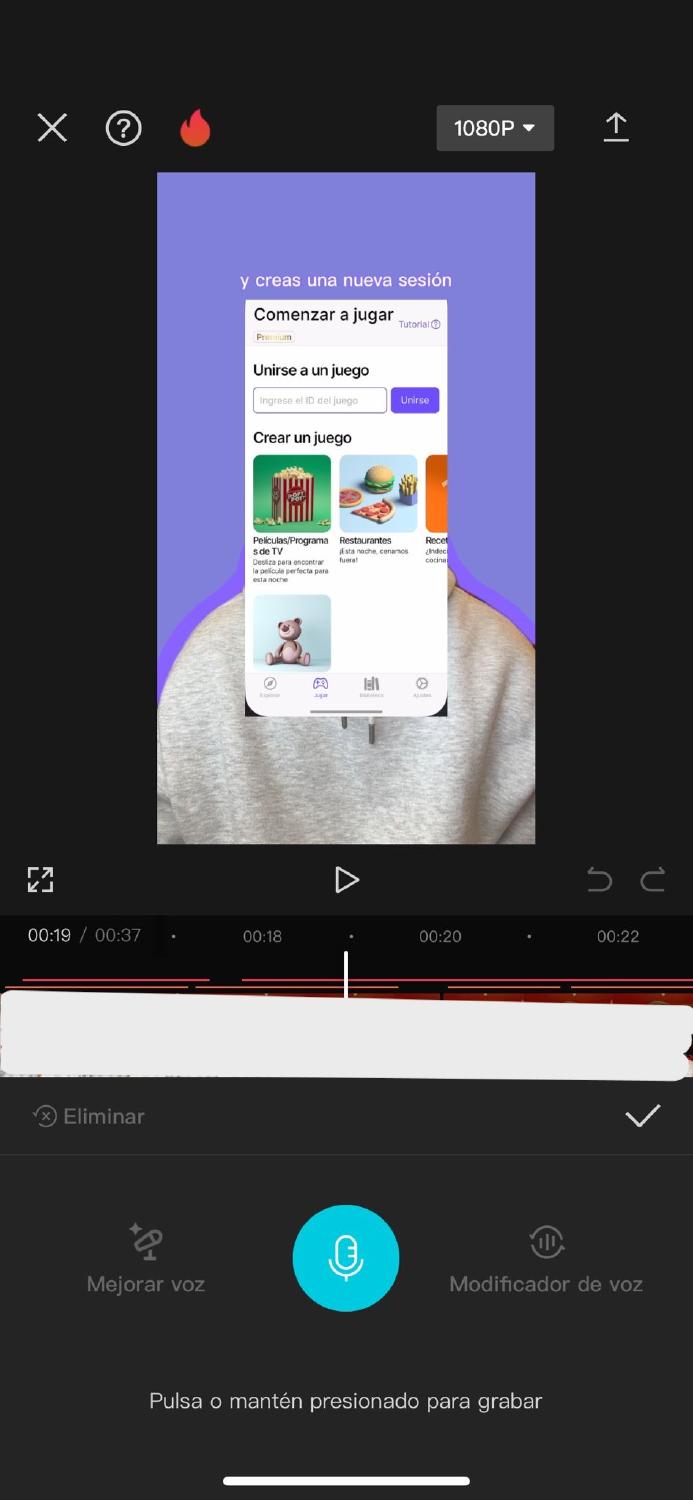 Voz en off capcut Voz en off capcut