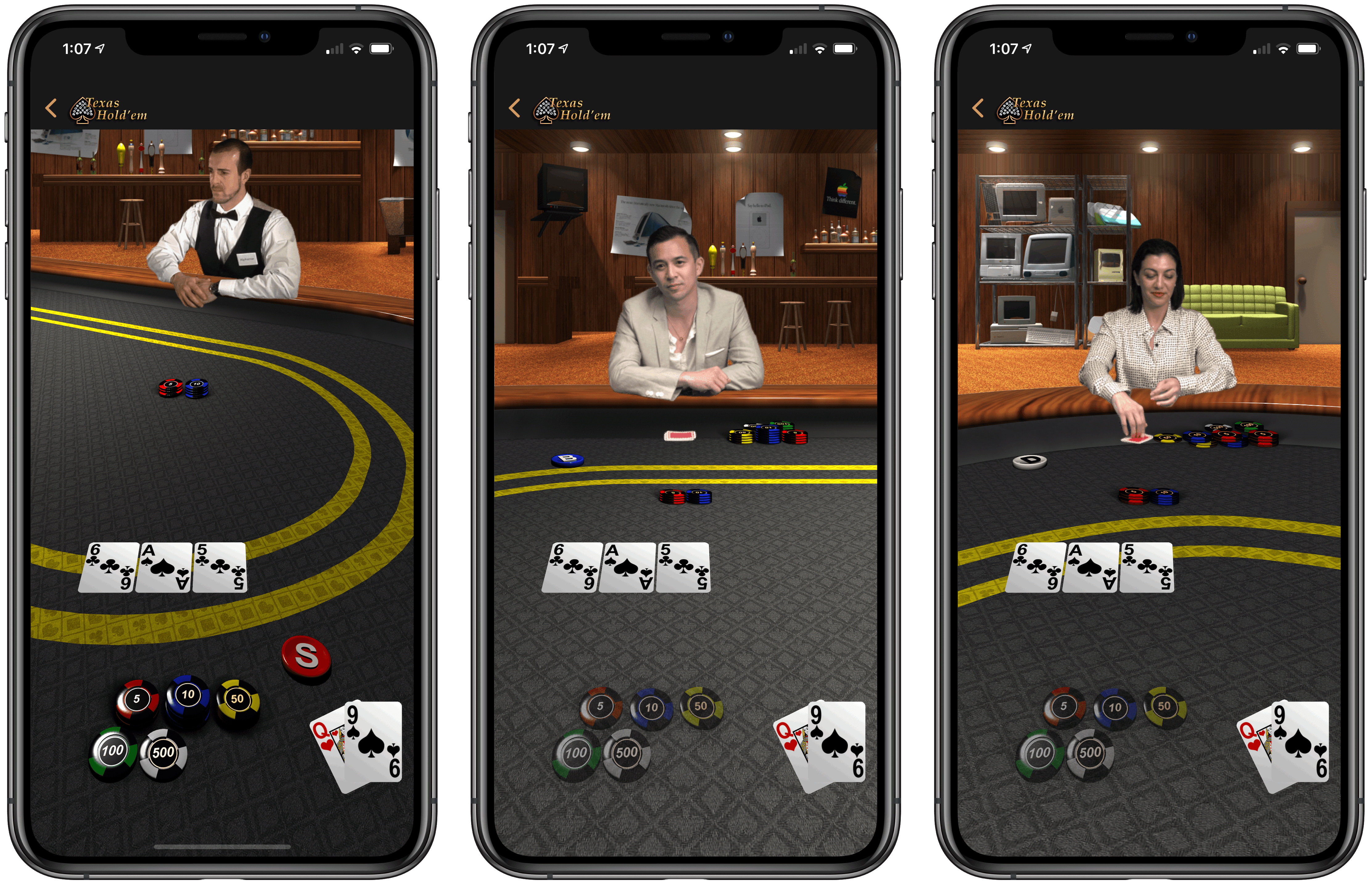 poker texas holdem app apple