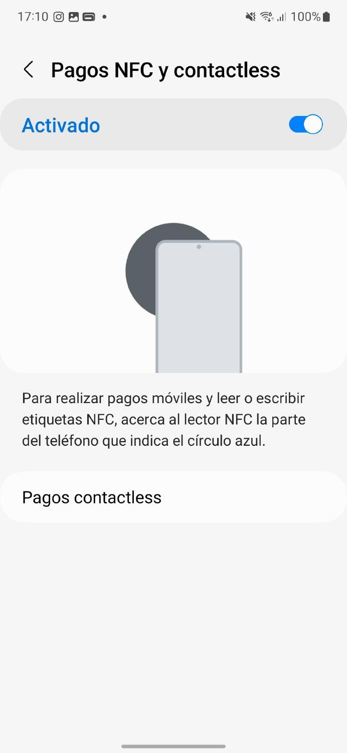 Pago NFC Samsung