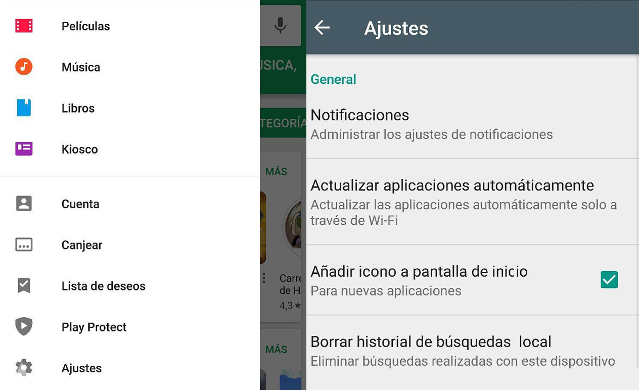 Cómo activar las notificaciones de actualizaciones de apps de la Play Store