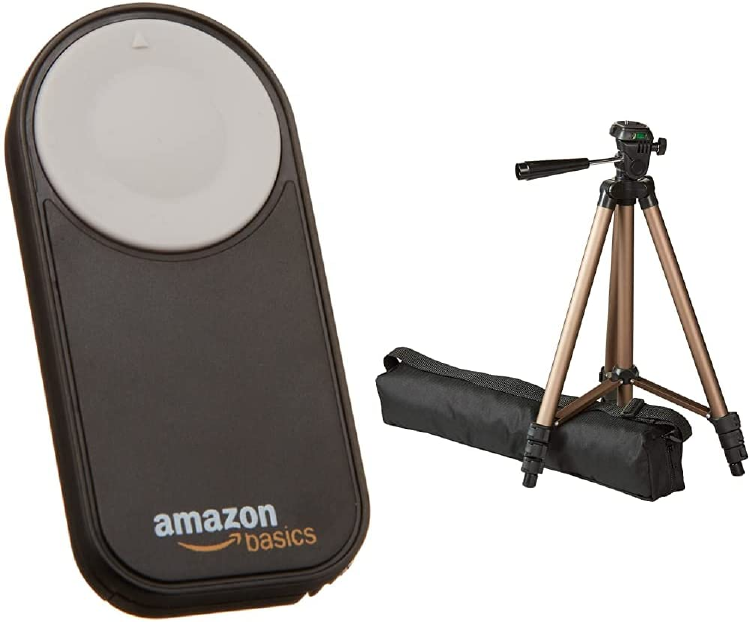 Amazon Basics – Trípode Ligero para cámara con Funda