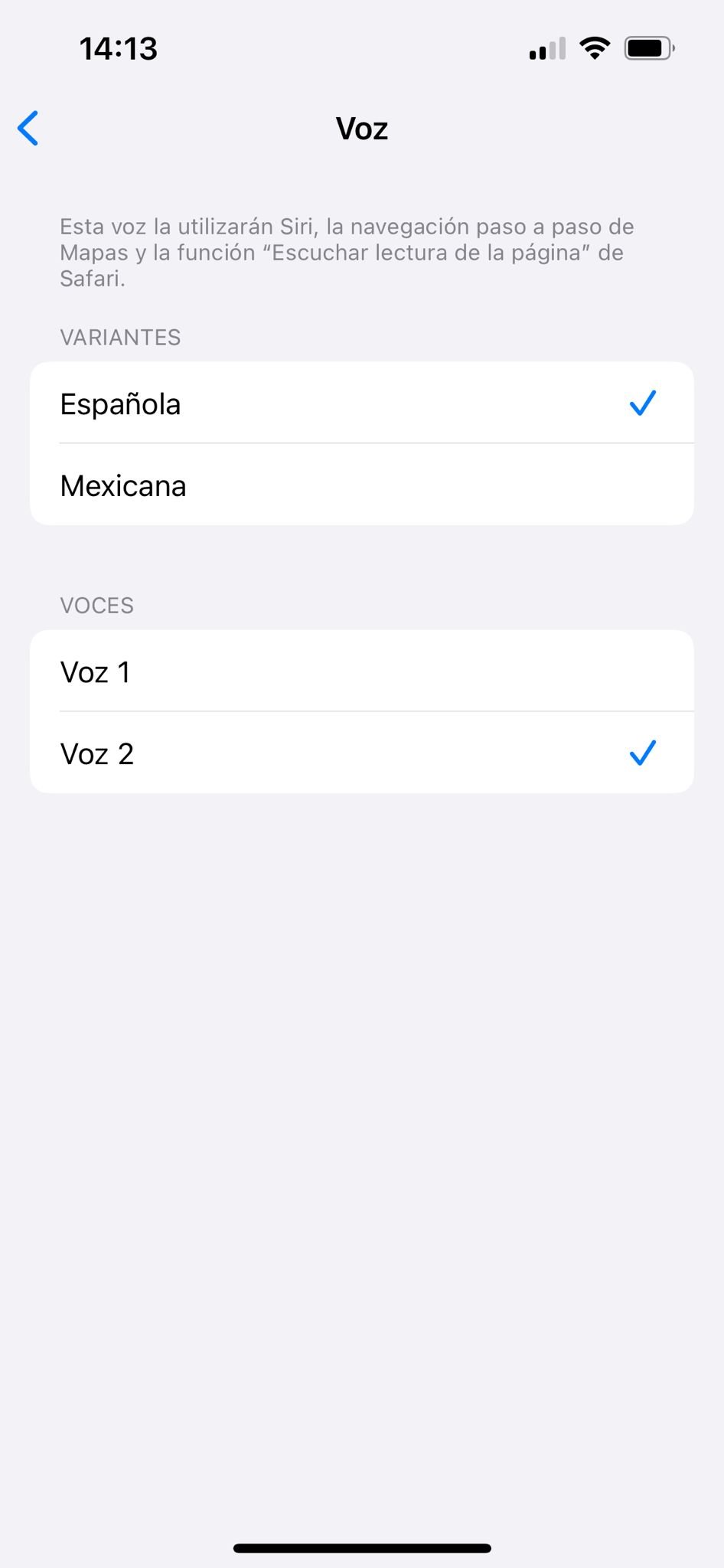 Voz de Siri