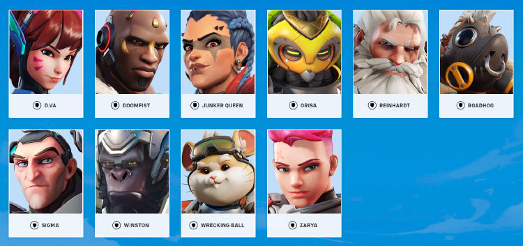 Héroes Overwatch 2 Héroes Overwatch 2