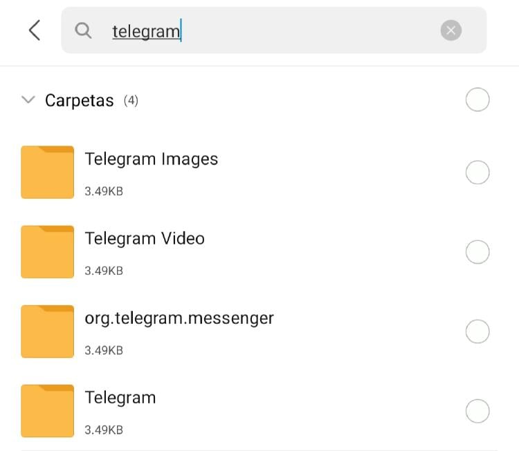 Recuperar mensajes borrados de Telegram en Android