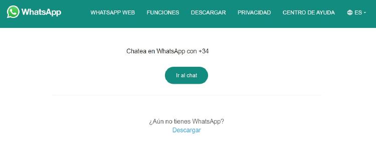 whatsapp nuevo chat