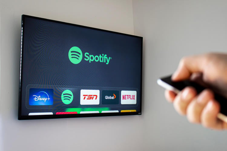 Spotify Android tv