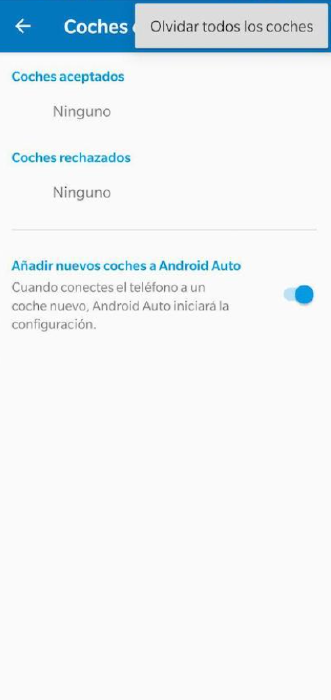 añadir coches Android Auto