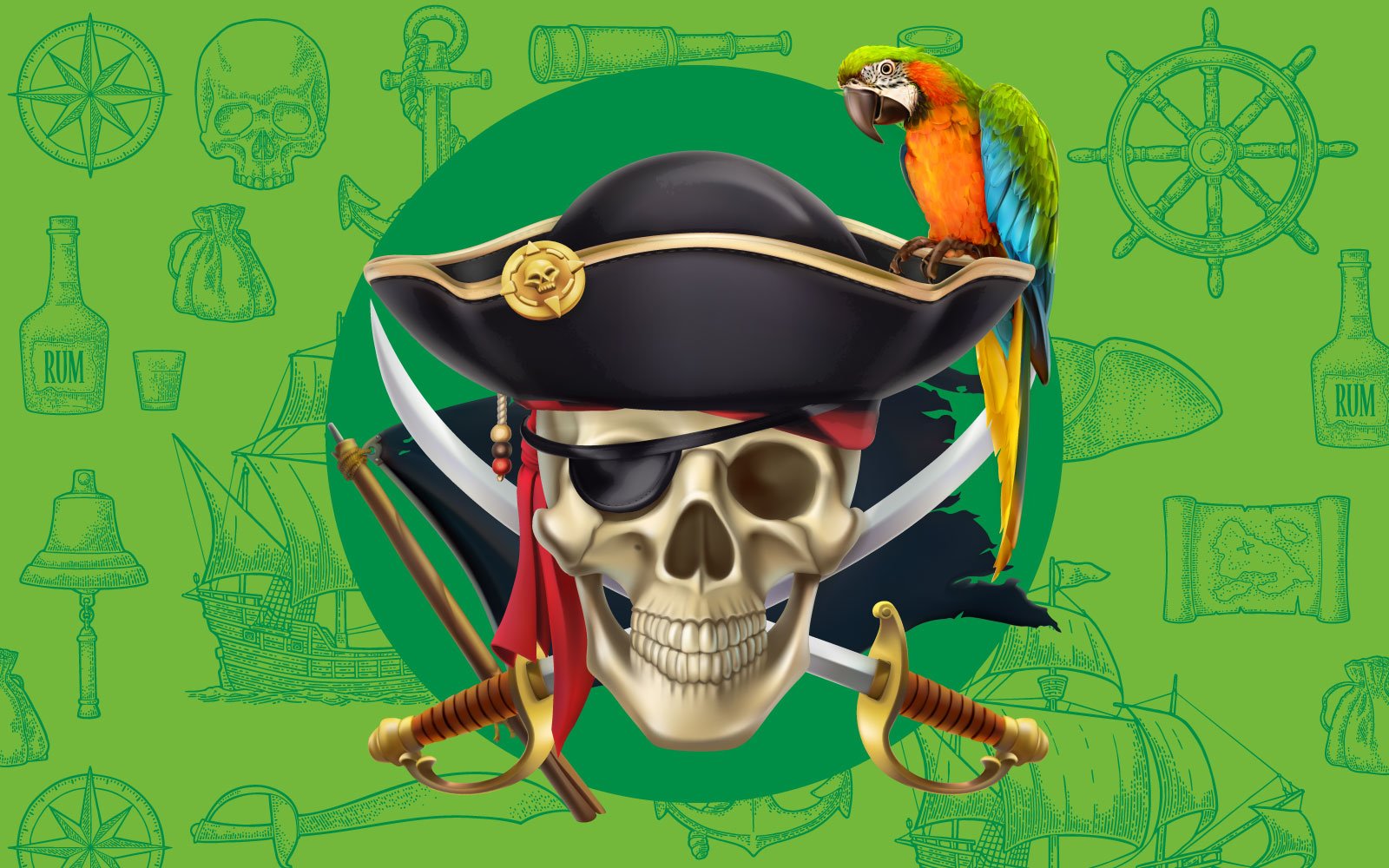 Sabes realmente cómo era una bandera pirata?