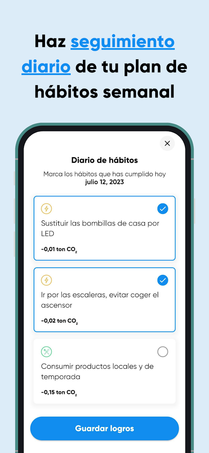 Cómo reducir la huella de carbono con estas apps